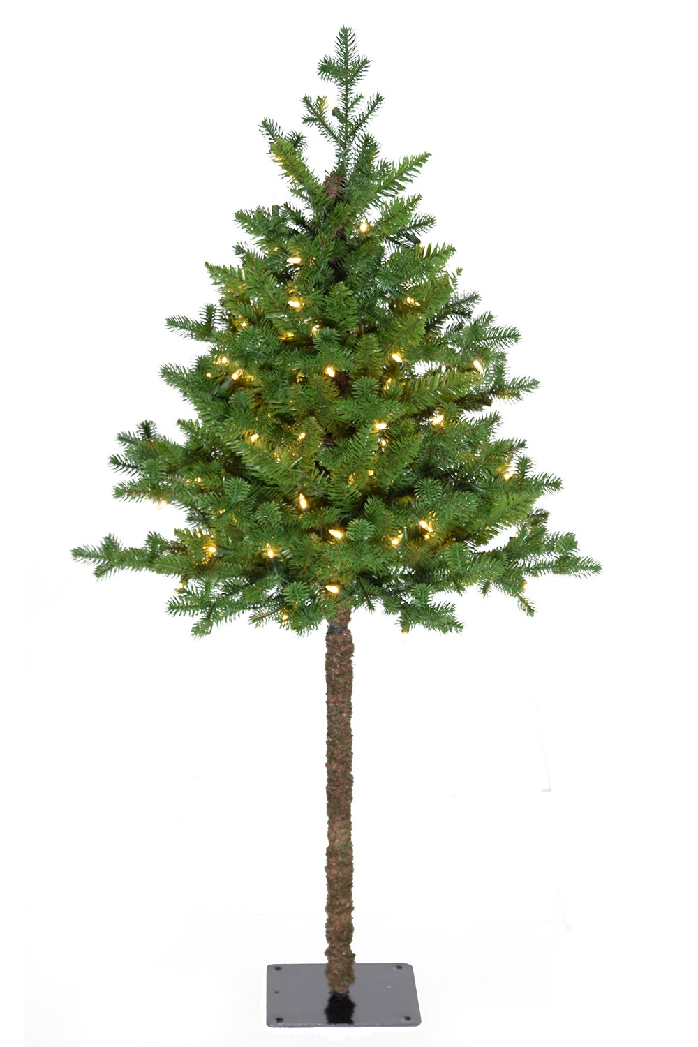 Perfect Holiday 4&#x27; Pre-lit Balsam Fir Half Tree