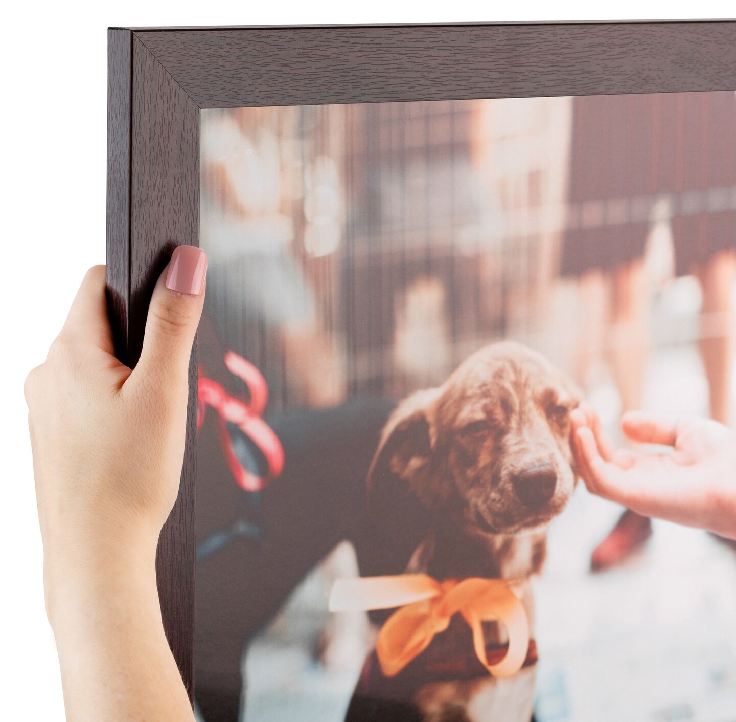 ArtToFrames 11x17 Inch  Picture Frame, This 1.25 Inch Custom MDF Poster Frame is Available in Multiple Colors, Great for Your Art or Photos - Comes with Regular Glass and  Corrugated (A46HI)