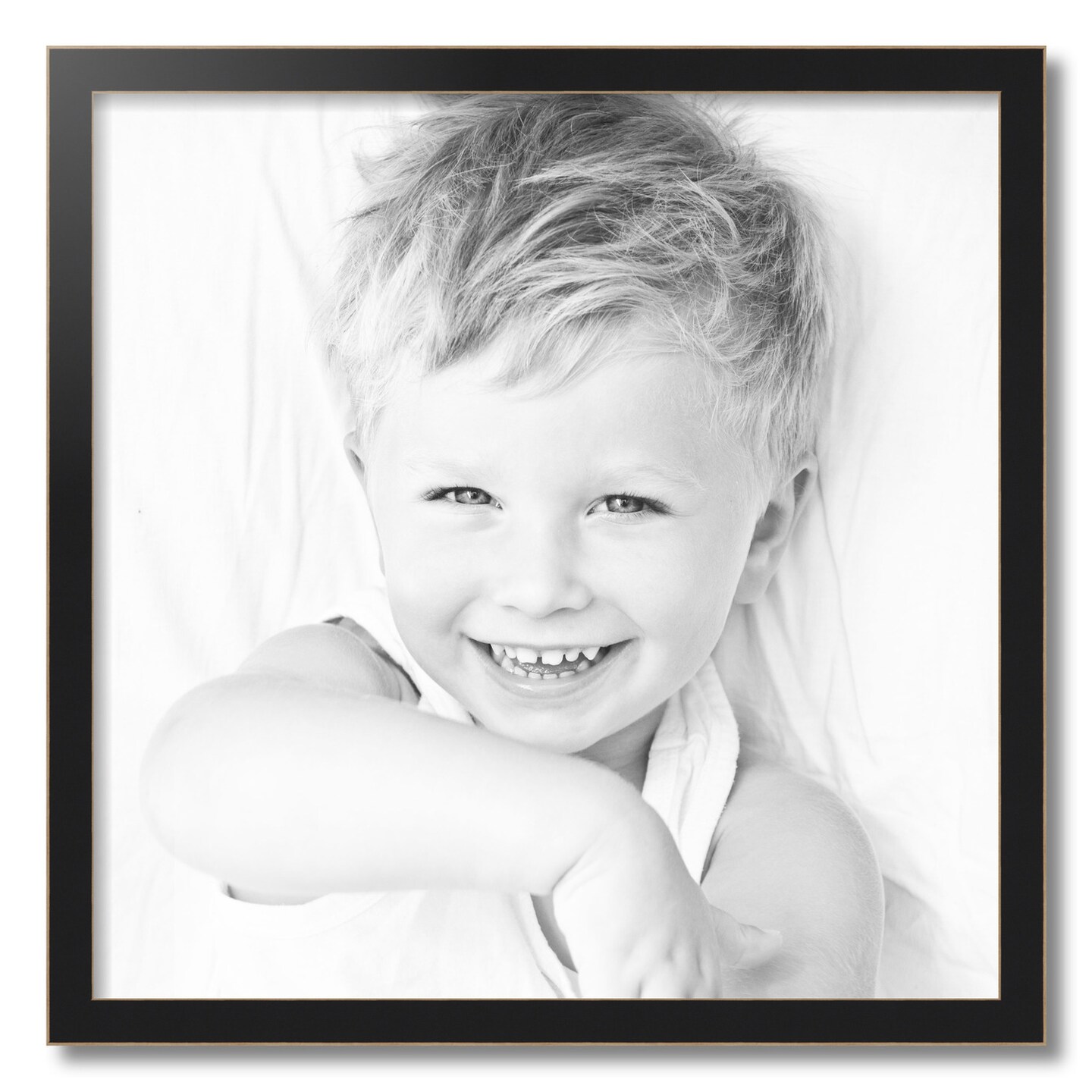 ArtToFrames 24x24 Inch Picture Frame, This 1.25 Inch Custom MDF Poster Frame is Available in Multiple Colors, Great for Your Art or Photos - Comes with 060 Plexi Glass and Corrugated (A46RC)