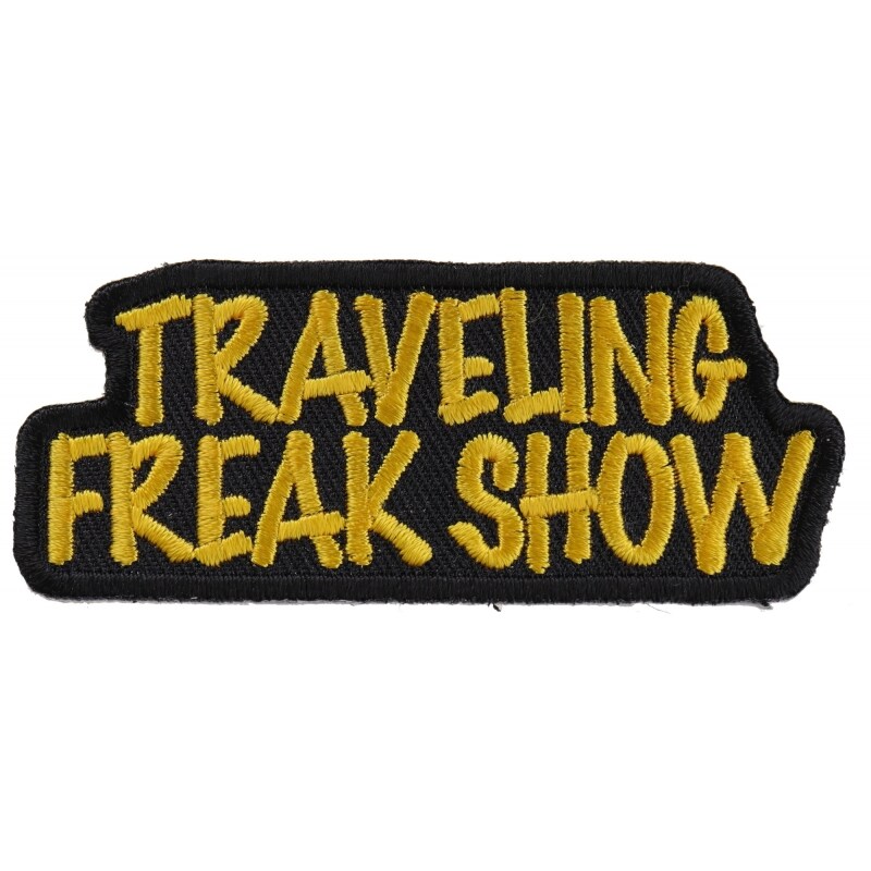 Freakshow Patches Sew on Patches for Jackets and Backpacks.