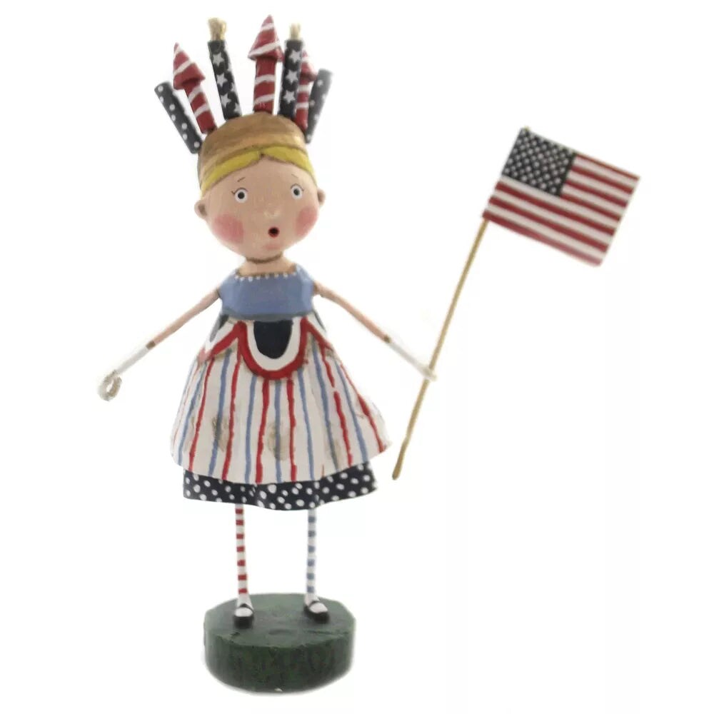 Lori Mitchell Independence Day Collection: Independent Izzy Figurine