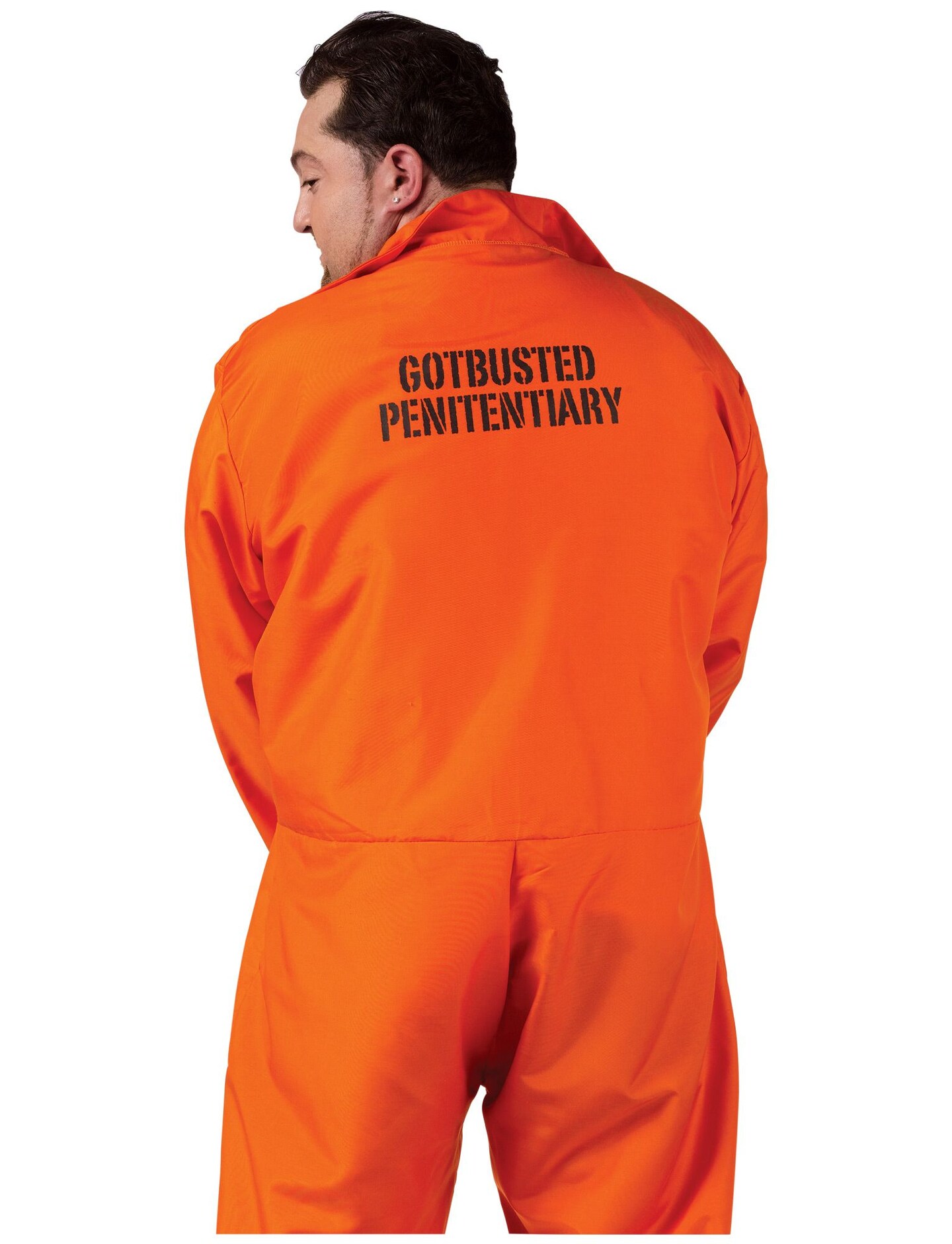 FunWorld Men&#x27;s Got Busted Penitentiary Costume(One Size)