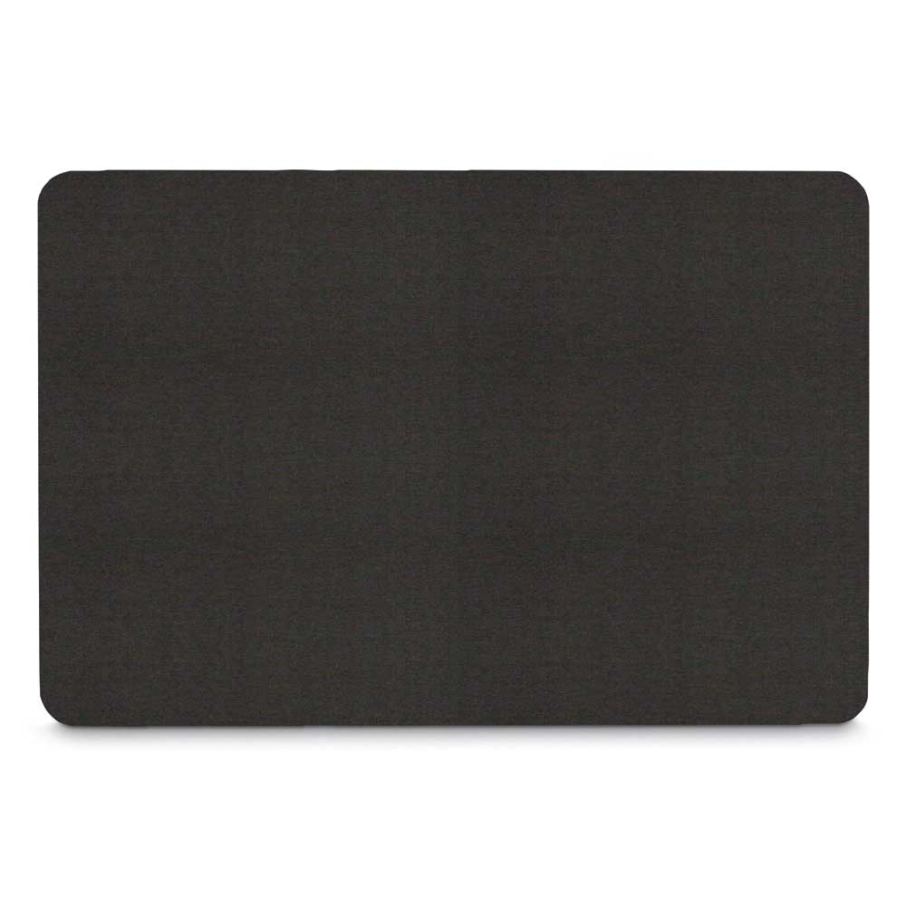 Unframed Black fabric covered corkboard 36&#x22; x 24&#x22;
