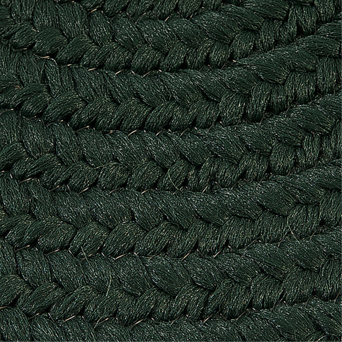 BR64R048X072 Boca Raton Dark Green 4'x6' Rug, 100 Polypropylene