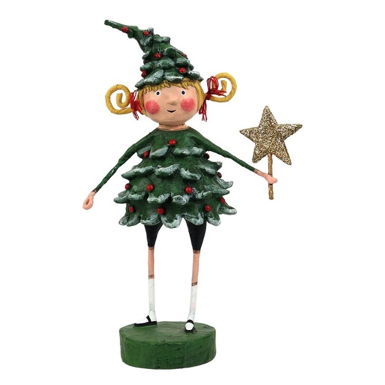 Lori Mitchell Christmas Collection: Jolly Holly Figurine 