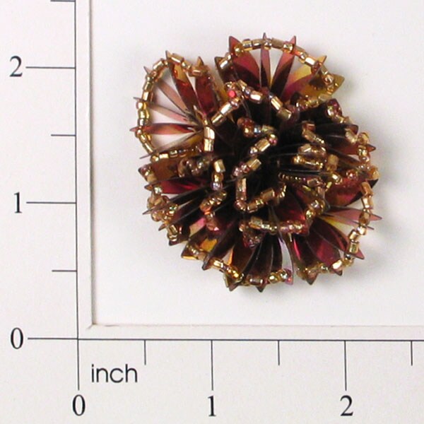 Dimensional Flower Beaded Applique/Patch IronOns & Appliques Michaels