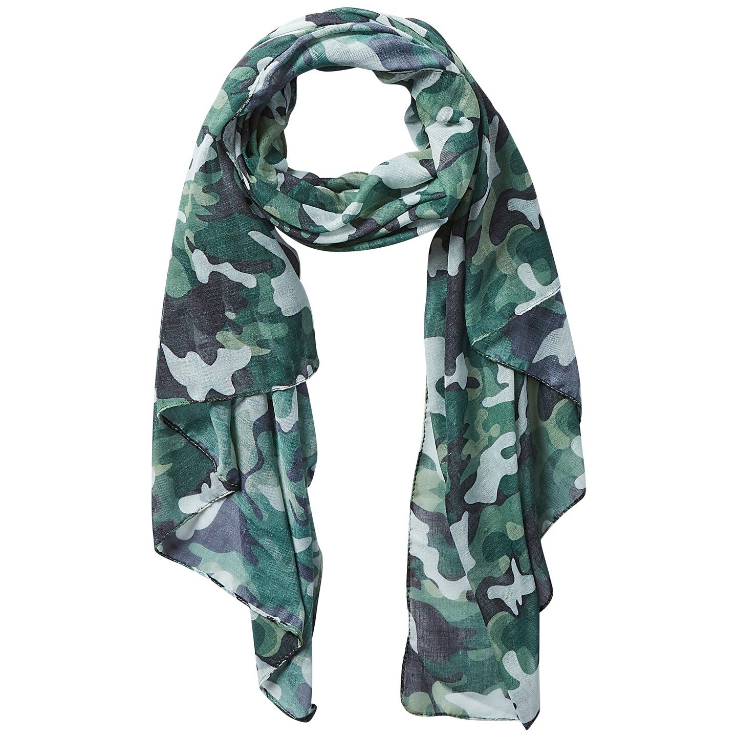 Tickled Pink Green Camo Insect Shield Scarf | Michaels