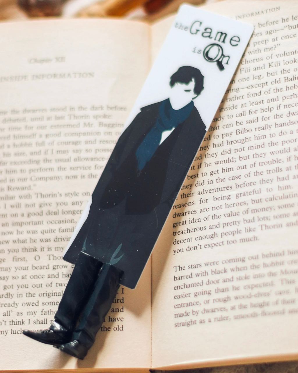 Sherlock Holmes, Gift Unique Bookmark, Handmade Bookmark, Father Gift, Book Accessories for Friend