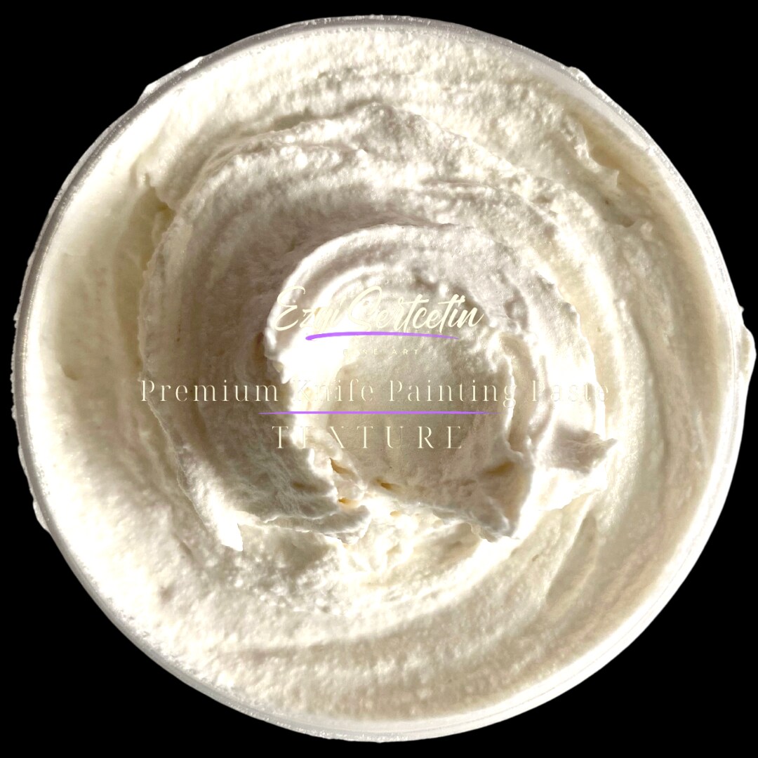 Premium Palette Knife Painting Paste|Modeling Paste|Texture Paste|Authentic Bright Colors|Ready to Use|Easy to Apply| 6oz by Volume|Ezgi Sertcetin