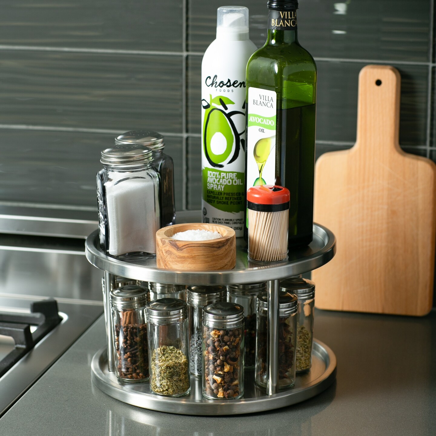 RSVP Lazy Susan - 2 Tier