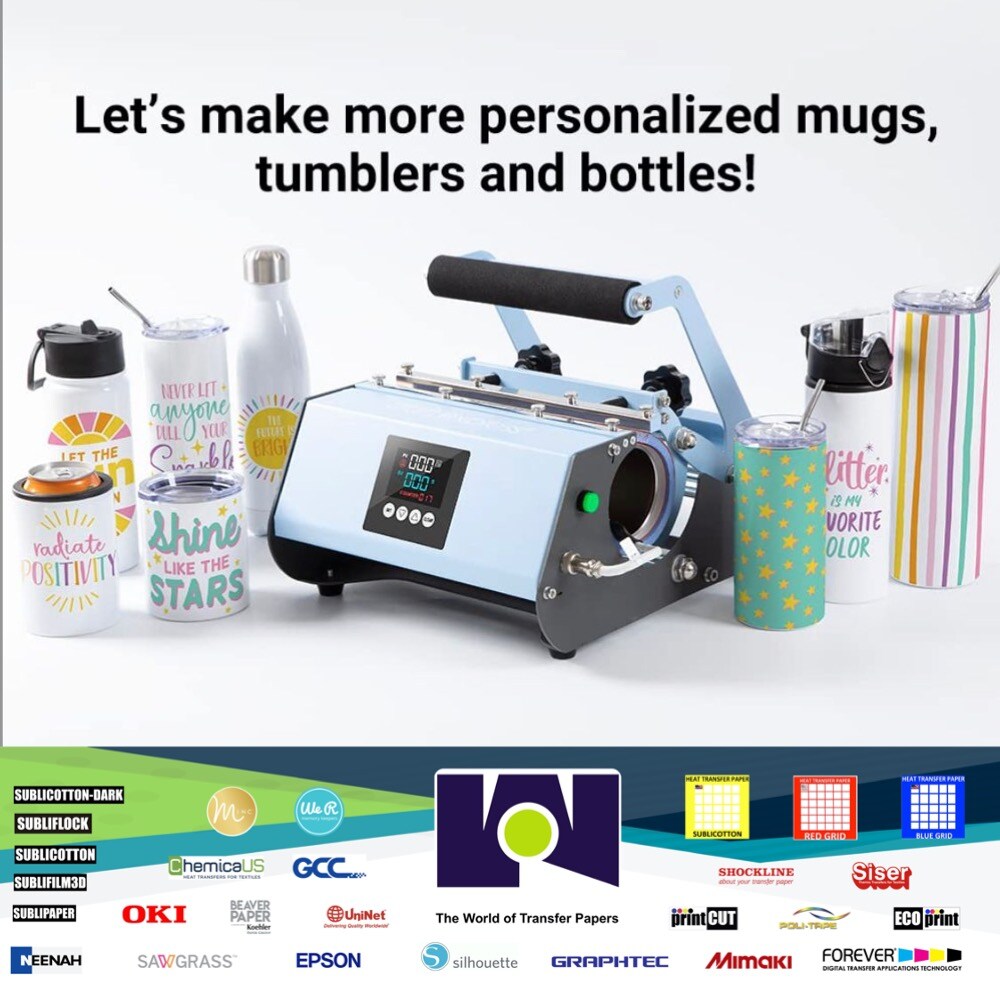Tumbler Press  Craft Express Sublimation Crafting Products
