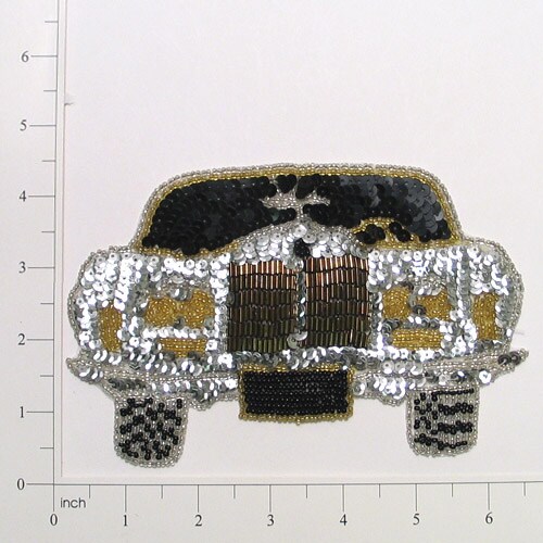 Front Auto Sequin Applique/Patch
