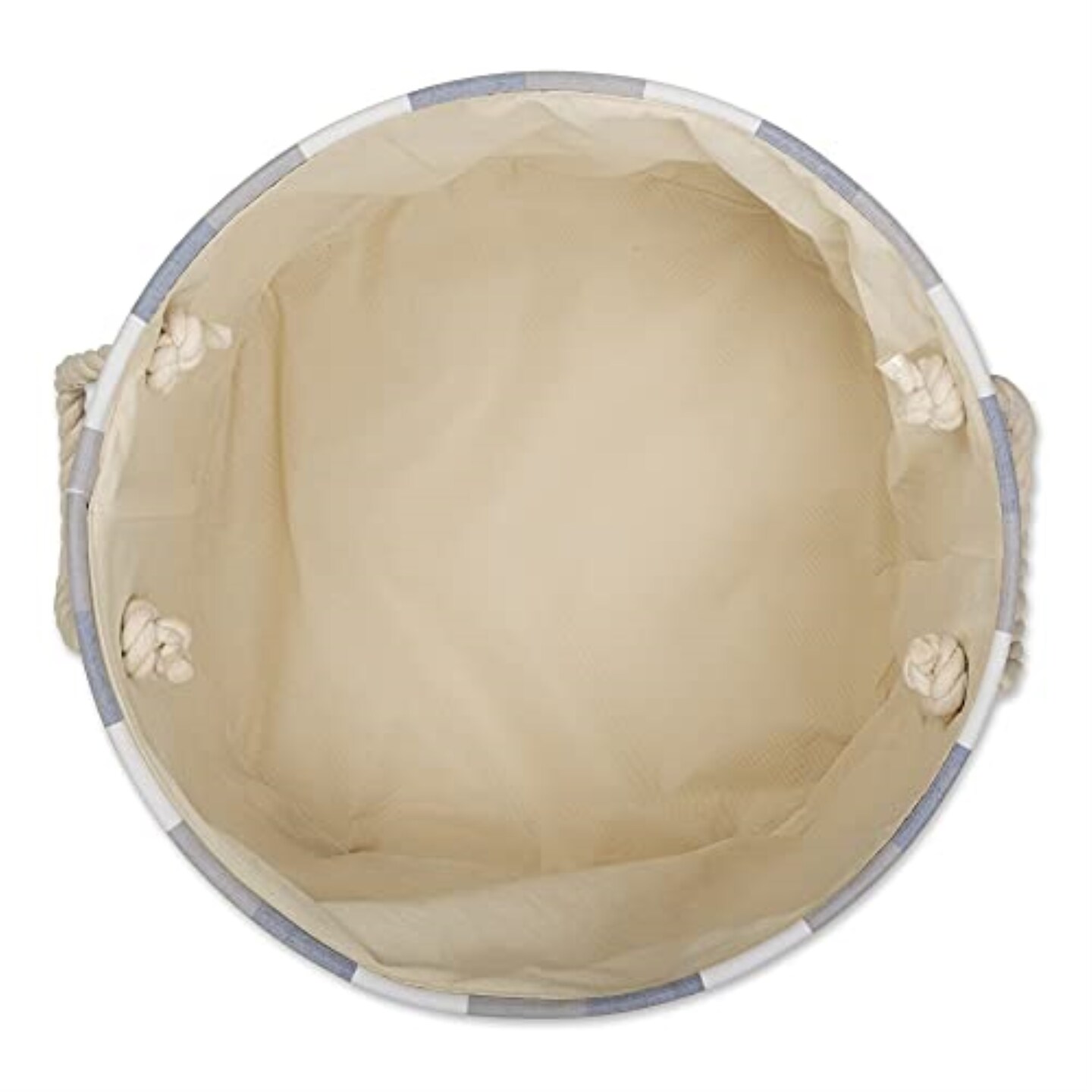 DII Polyester Bin Tri Color French Blue Round Large 15"x16"x16"