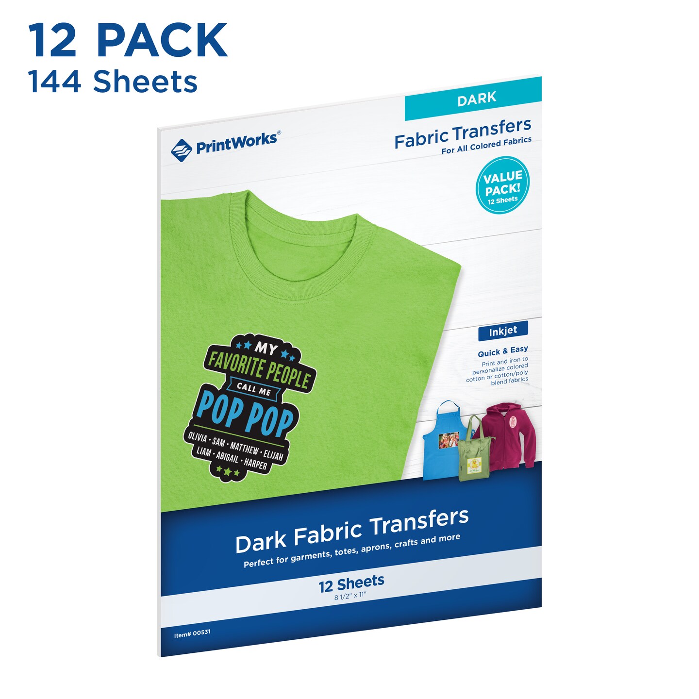 printworks-dark-t-shirt-transfers-for-inkjet-printers-144-sheets-bulk