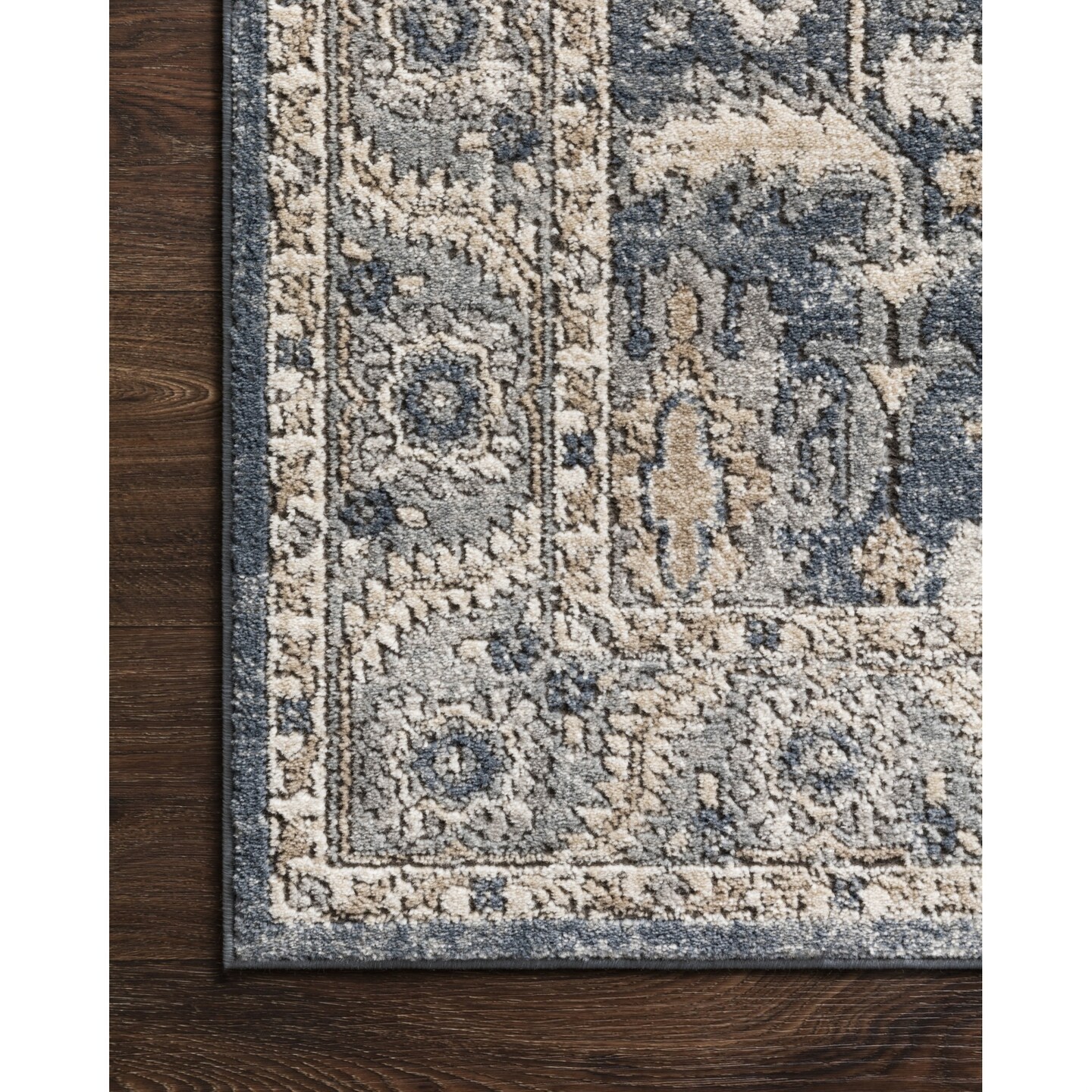 Teagan , Denim / Pebble - 7'-11" x 10'-6" | Michaels
