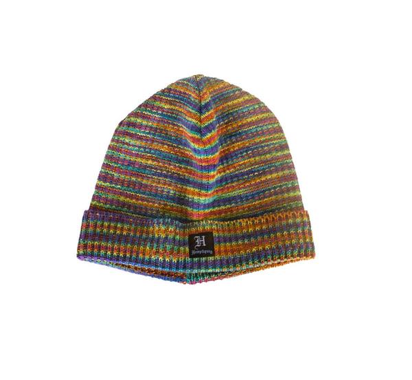 Hemptique 100% Hemp Made Knitted Knit Beanie Winter Hat Cap Short Style for Men and Women Winter Holiday Gift Eco Friendly Sustainable Naturally Grown Fiber
