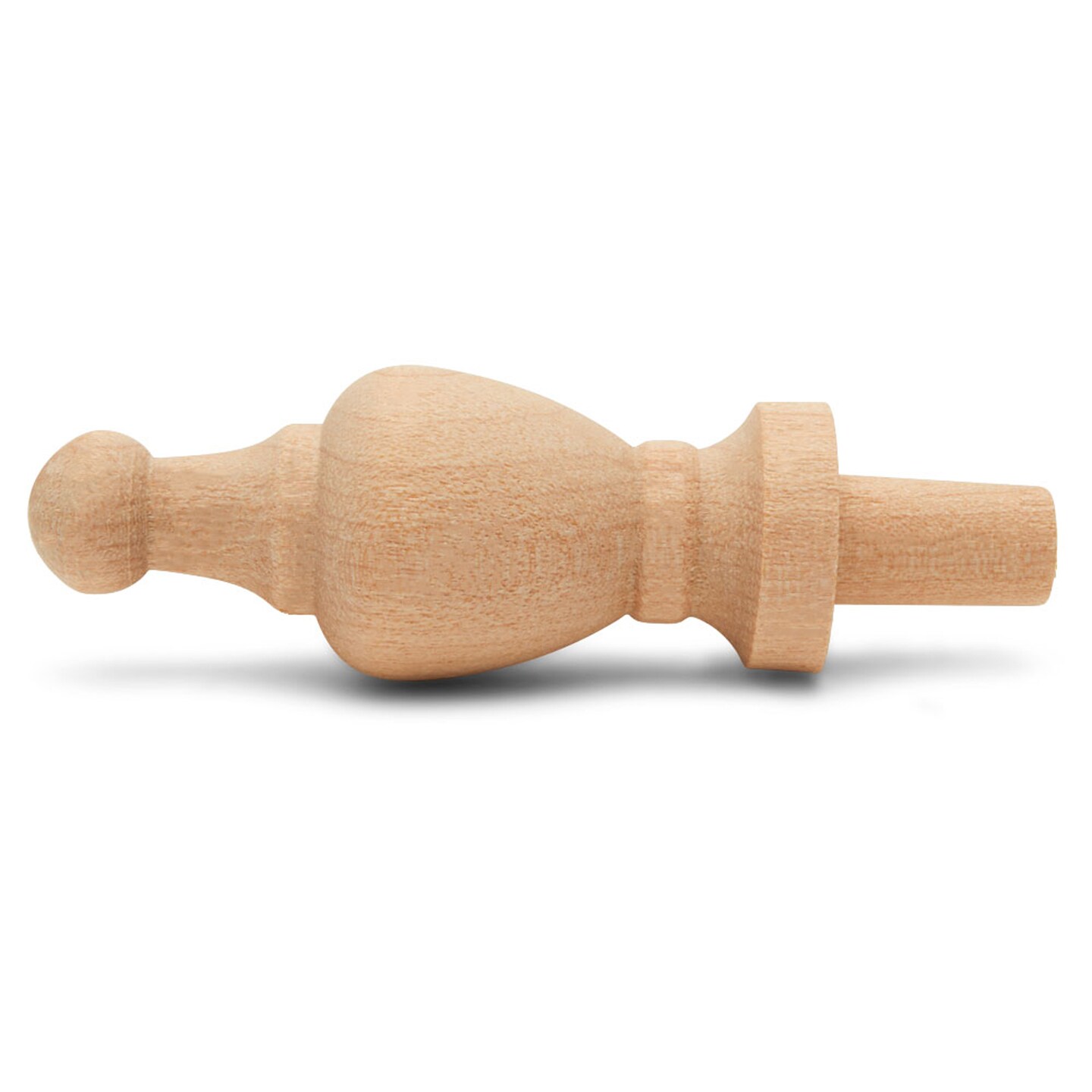 Wood Finials, 2-7/8 inch for Crafting &#x26; DIY Dcor |Woodpeckers