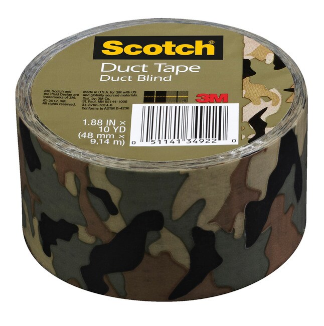 Scotch Colored Duct Tape, 1.88 Inches X 10 Yards, Camo Correction