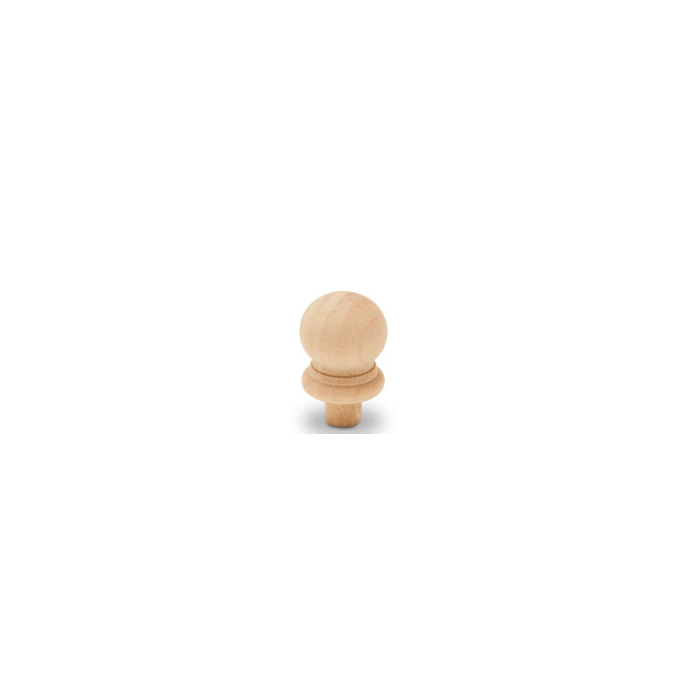 Small Wood Finials, 7/8 inch for Crafting &#x26; DIY Dcor |Woodpeckers
