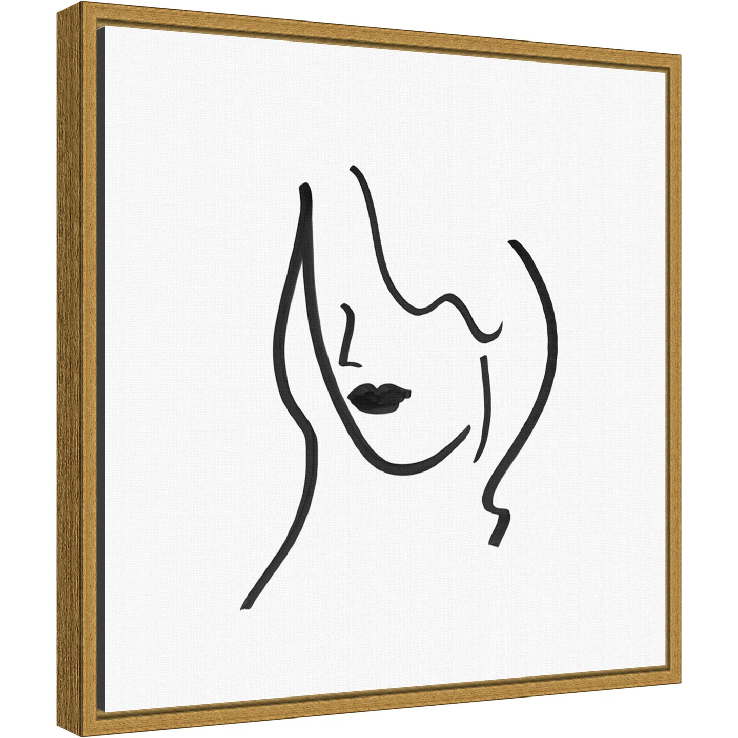 Muser II (Woman) by Isabelle Z Canvas Wall Art Print Framed