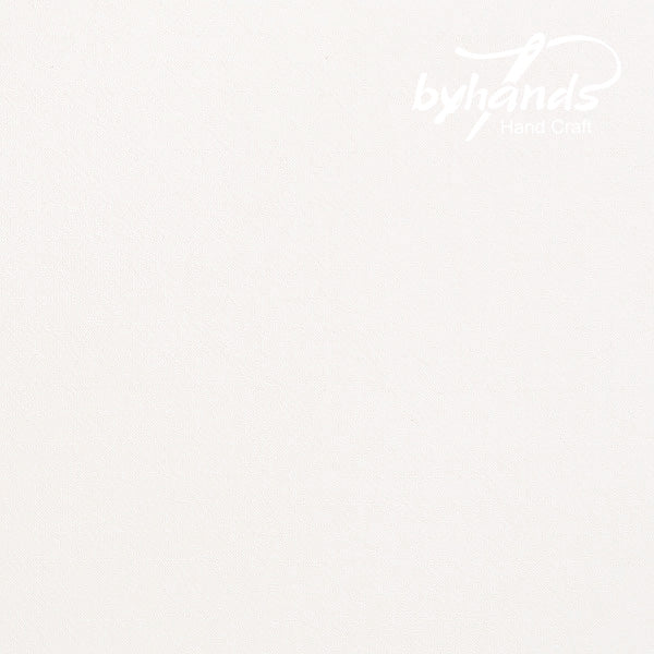 Korean Yarn Dyed Fabric - Byhands Cotton Dobby Yarn Dyed Fabric, Snow White (EY20099-A)