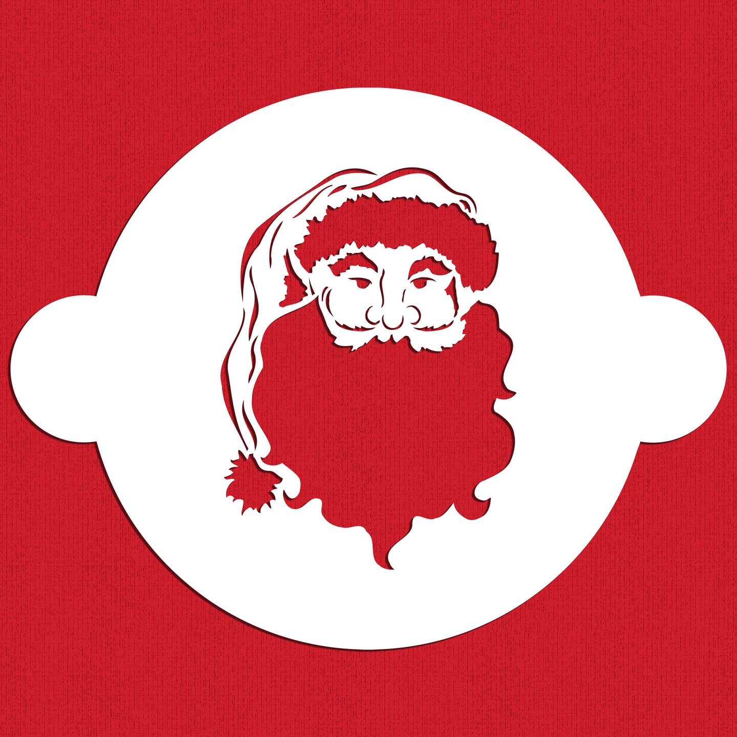 Santa Cake Stencil C099 by Designer Stencils Cake Decorating Tools