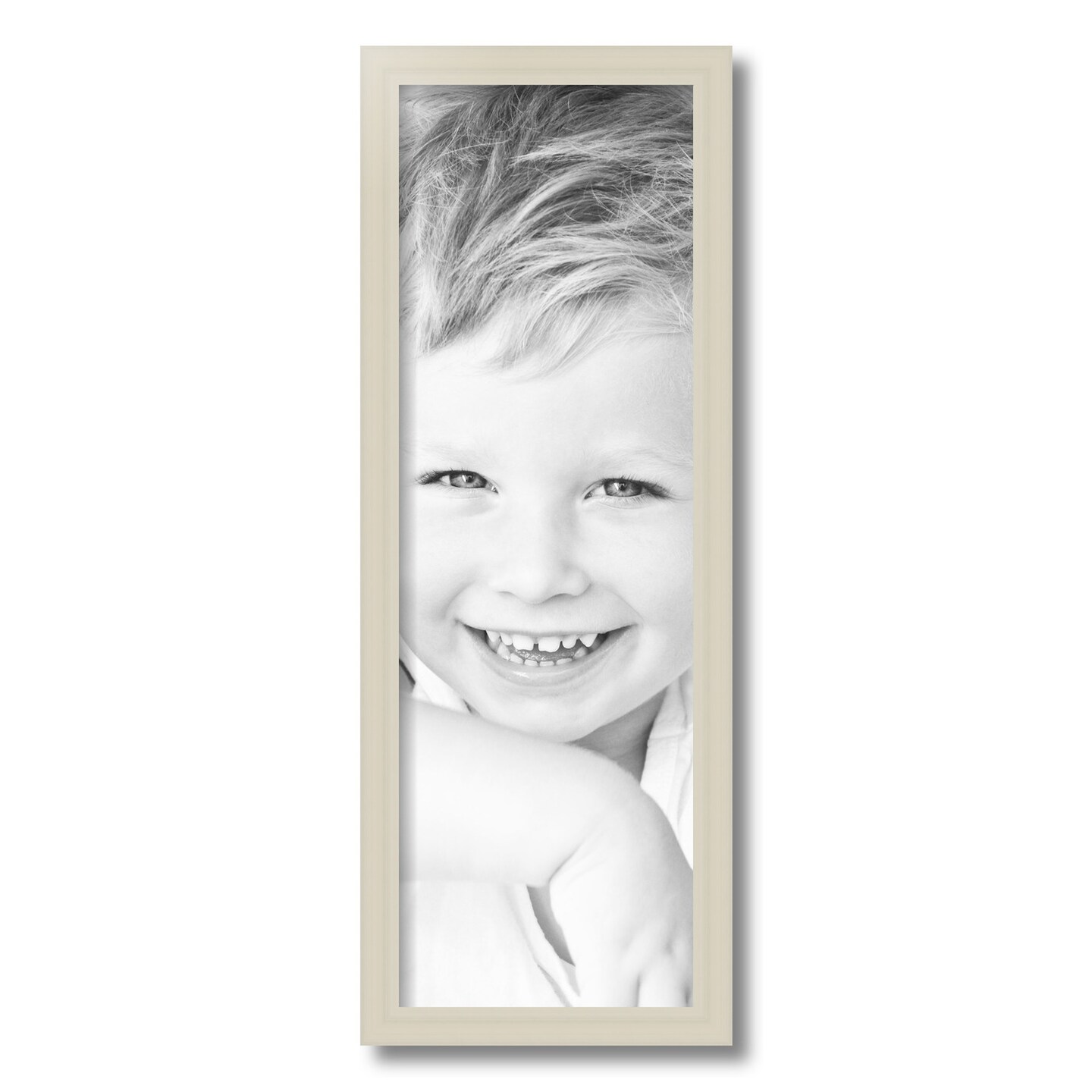 ArtToFrames 8x24 Inch Picture Frame, This 1 Inch Custom Wood Poster Frame is Available in Multiple Colors, Great for Your Art or Photos - Comes with 060 Plexi Glass and Corrugated Backing (A9EM)