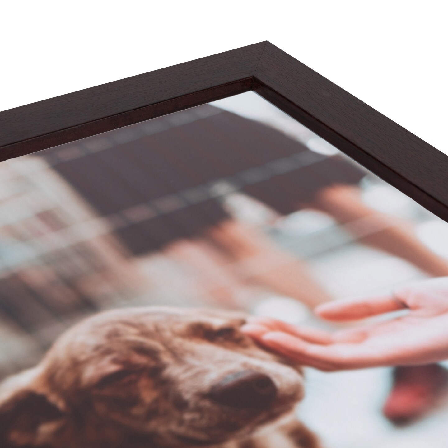 ArtToFrames 18x36 Inch  Picture Frame, This 1.25 Inch Custom MDF Poster Frame is Available in Multiple Colors, Great for Your Art or Photos - Comes with 060 Plexi Glass and  Corrugated (A46NZ)