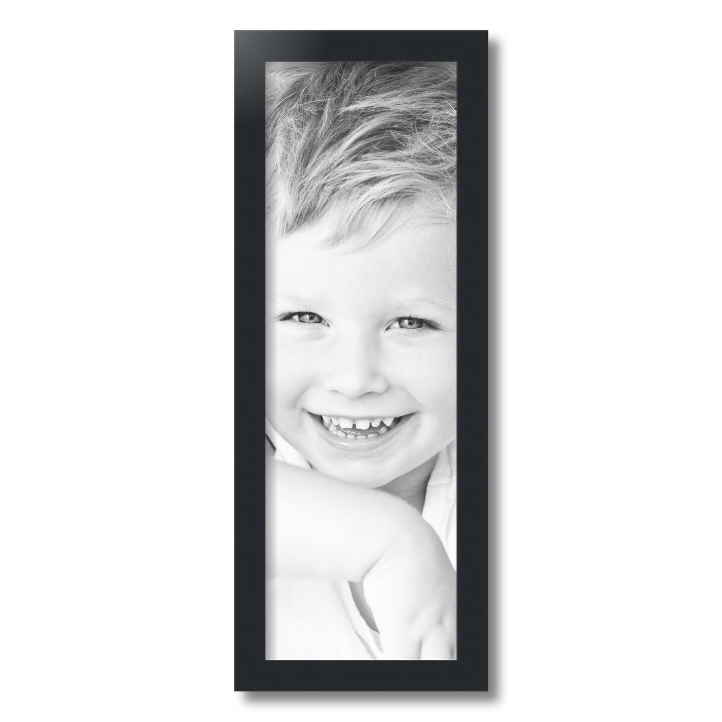 ArtToFrames 8x24 Inch Picture Frame, This 1.25 Inch Custom MDF Poster Frame is Available in Multiple Colors, Great for Your Art or Photos - Comes with 060 Plexi Glass and Corrugated (A46EM)