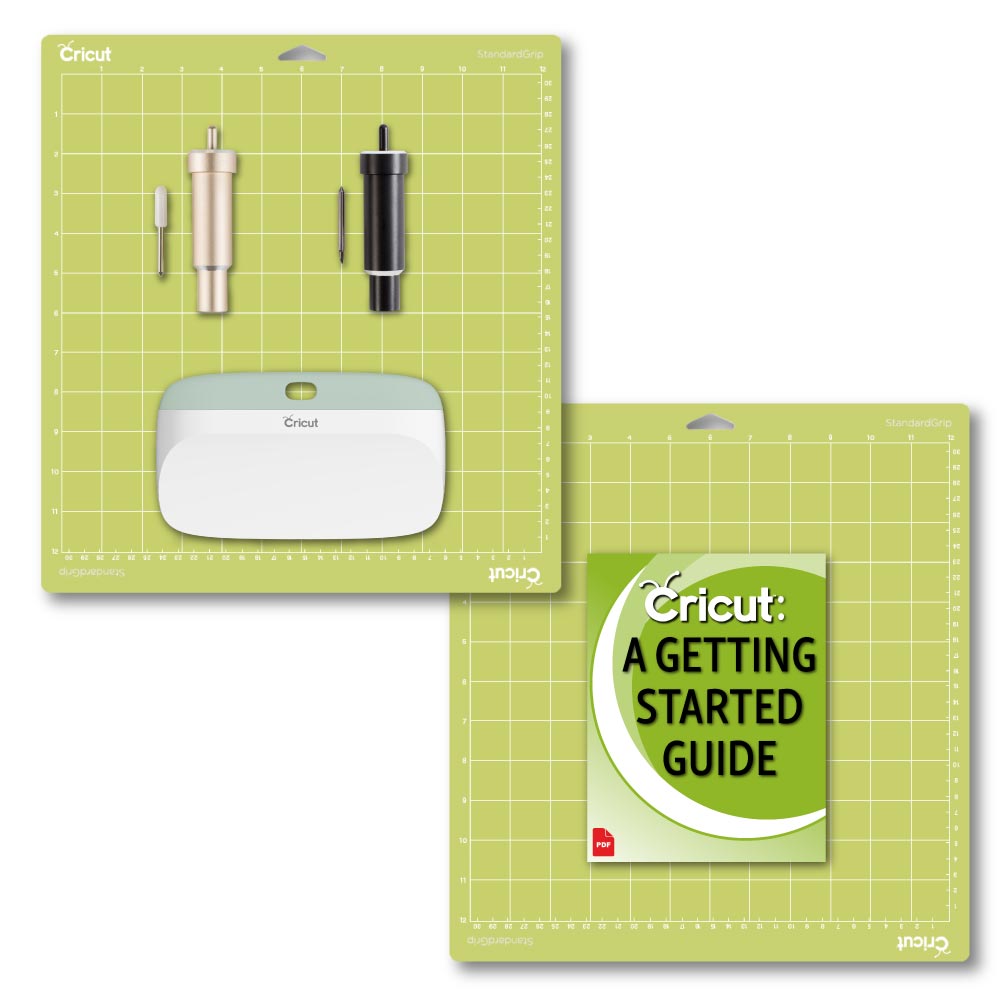 Cricut Machine FinePoint and DeepPoint Blades, Grip Mat, XL Scraper