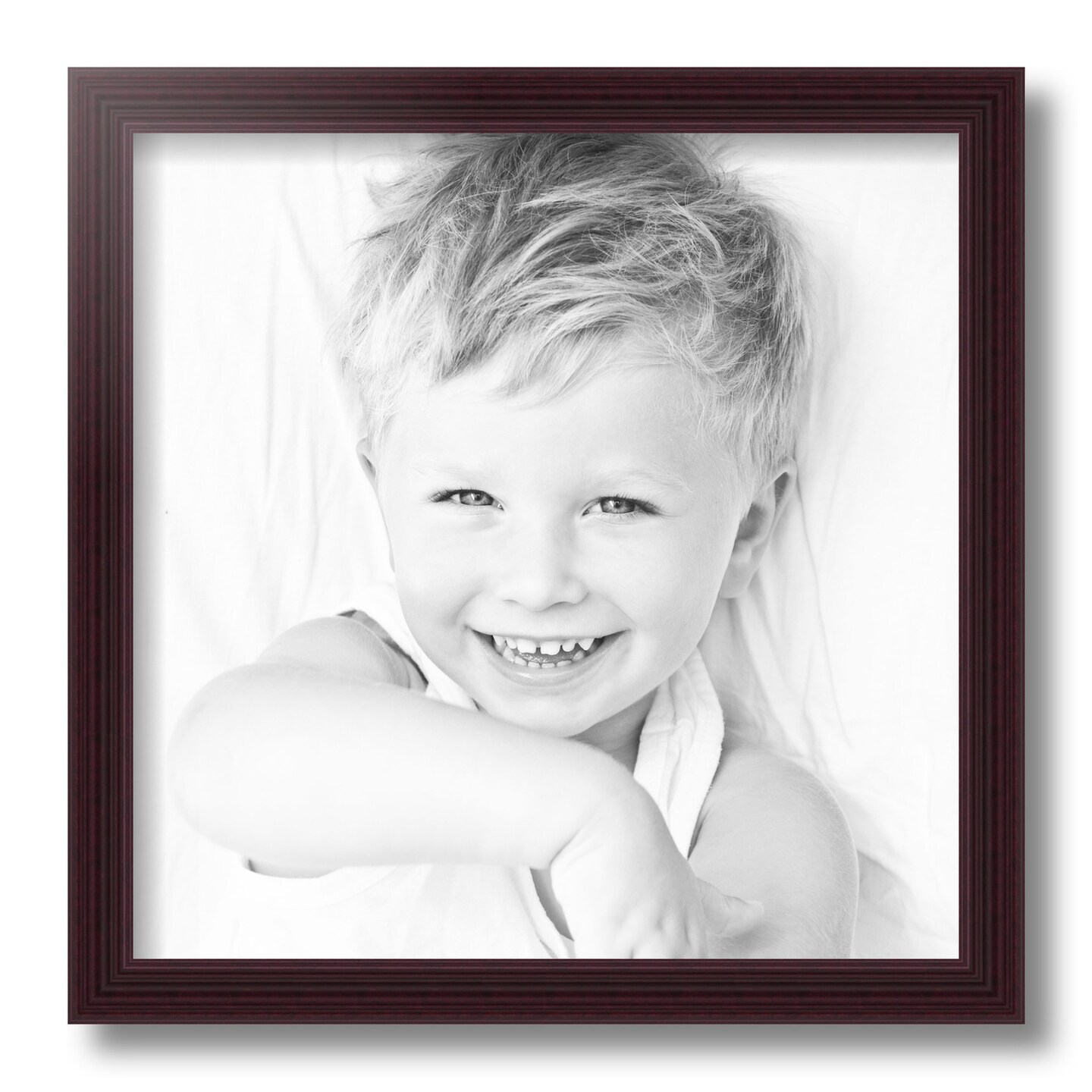 ArtToFrames 13x13 Inch Picture Frame, This 1 Inch Custom Wood Poster Frame is Available in Multiple Colors, Great for Your Art or Photos - Comes with Regular Glass and Corrugated Backing (A9JB)