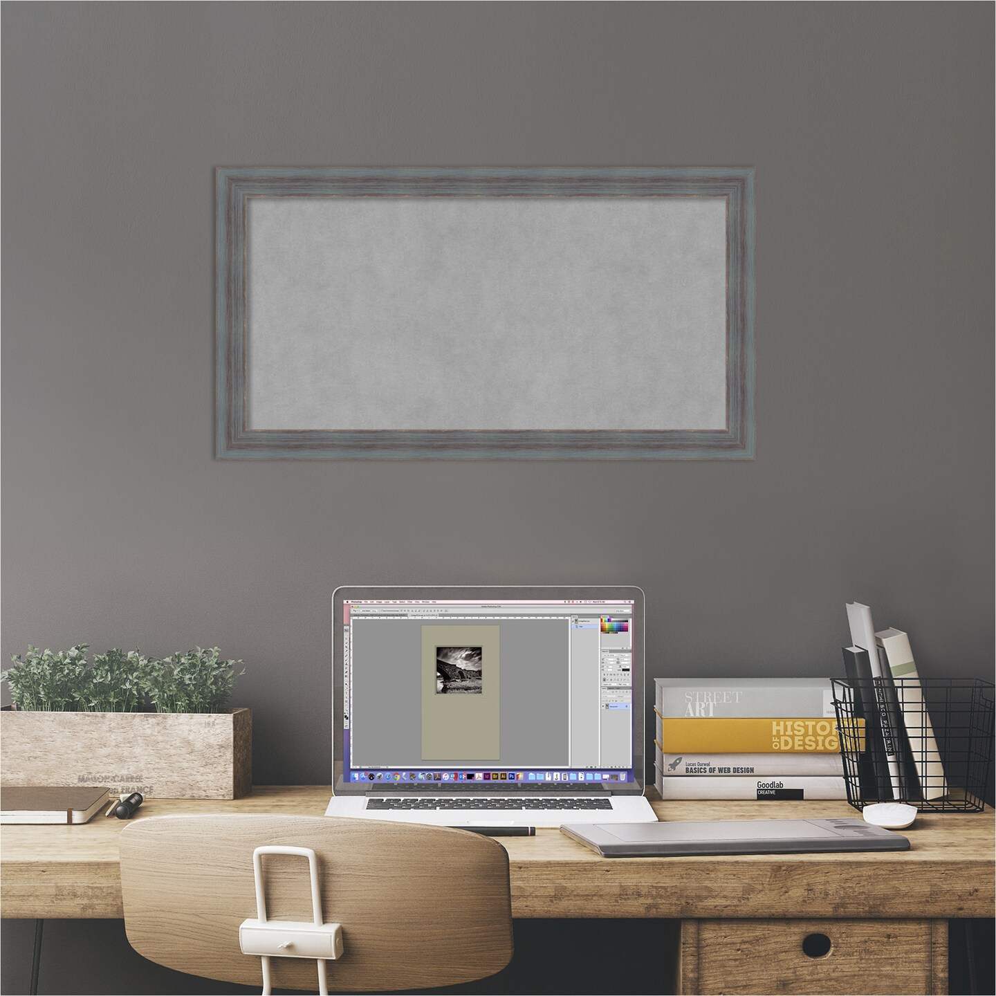 Boards, Home Office Boards Dixie Grey Rustic Framed Organization Boards Michaels