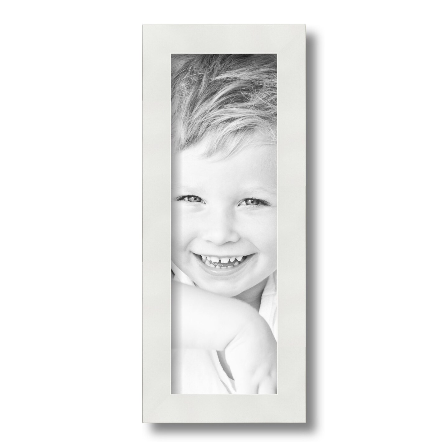 ArtToFrames 5x15 Inch  Picture Frame, This 1.25 Inch Custom MDF Poster Frame is Available in Multiple Colors, Great for Your Art or Photos - Comes with Regular Glass and  Corrugated (A46AR)
