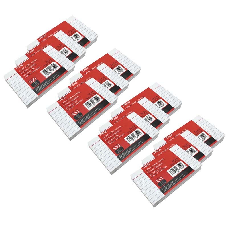 MEAD ACCO BRANDS USA LLC White With Printed Blue Lines Health