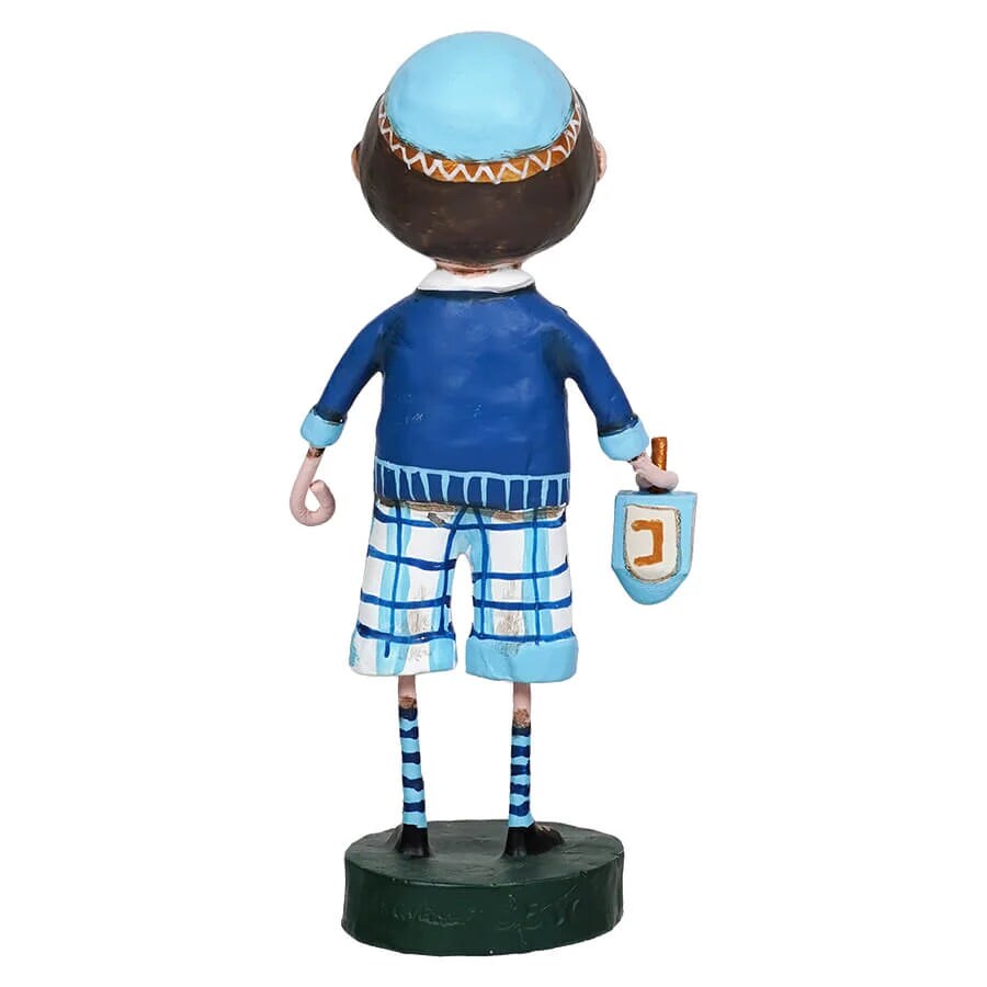 Lori Mitchell Hanukkah Collection: David's Dreidel Figurine