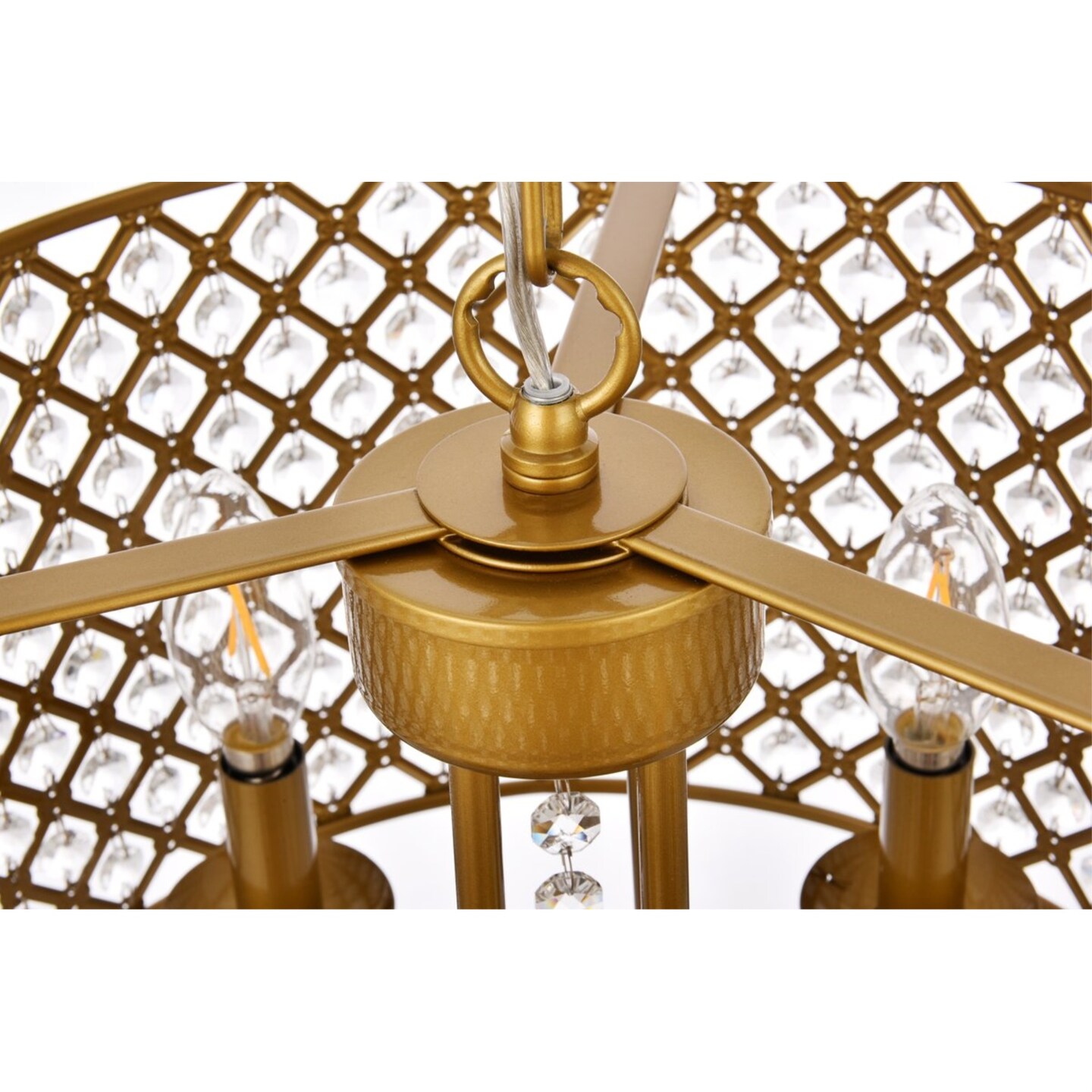Elise 17 inch pendant in brass Pendant Lights Michaels