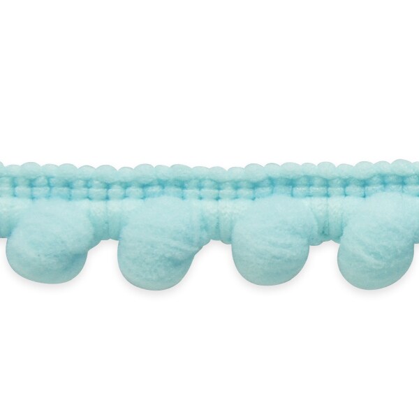 Turquoise Large Pom Pom Trim