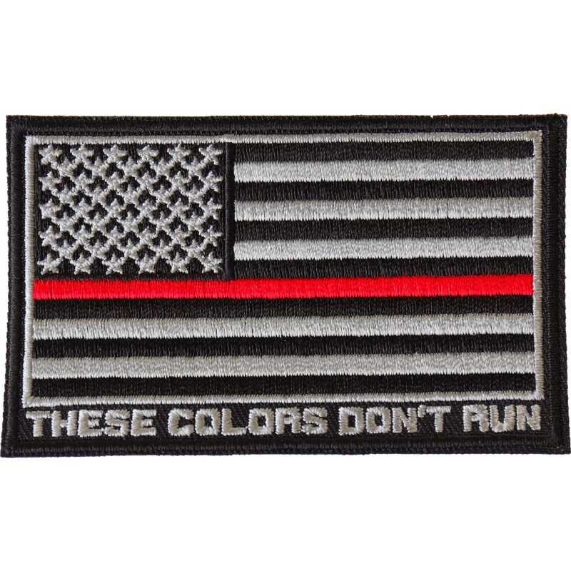 Morale Patches Choose Style - Embroidered American Flag Patch - USA, Thin  Blue Line, Thin Red Line 2 x 3 Patch w/ Velcro/Hook backing