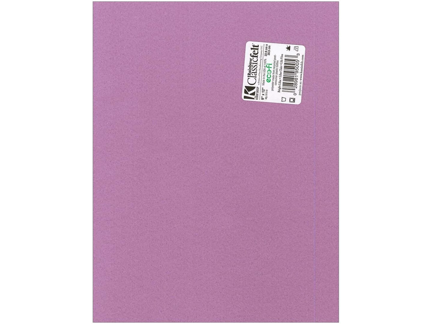 Kunin Classic Felt Sheets 9 x 12 in. Bright Lilac Felt Michaels