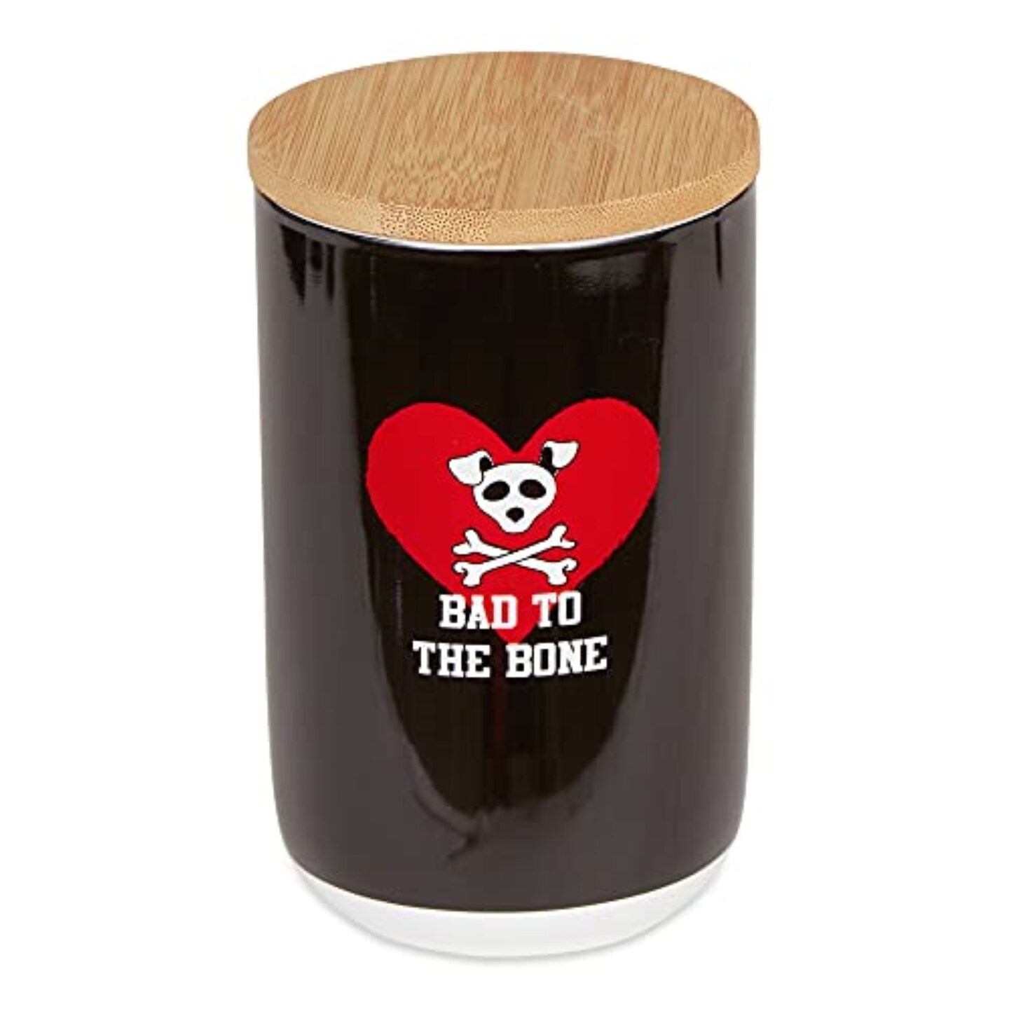 DII Bad To The Bone Ceramic Treat Canister
