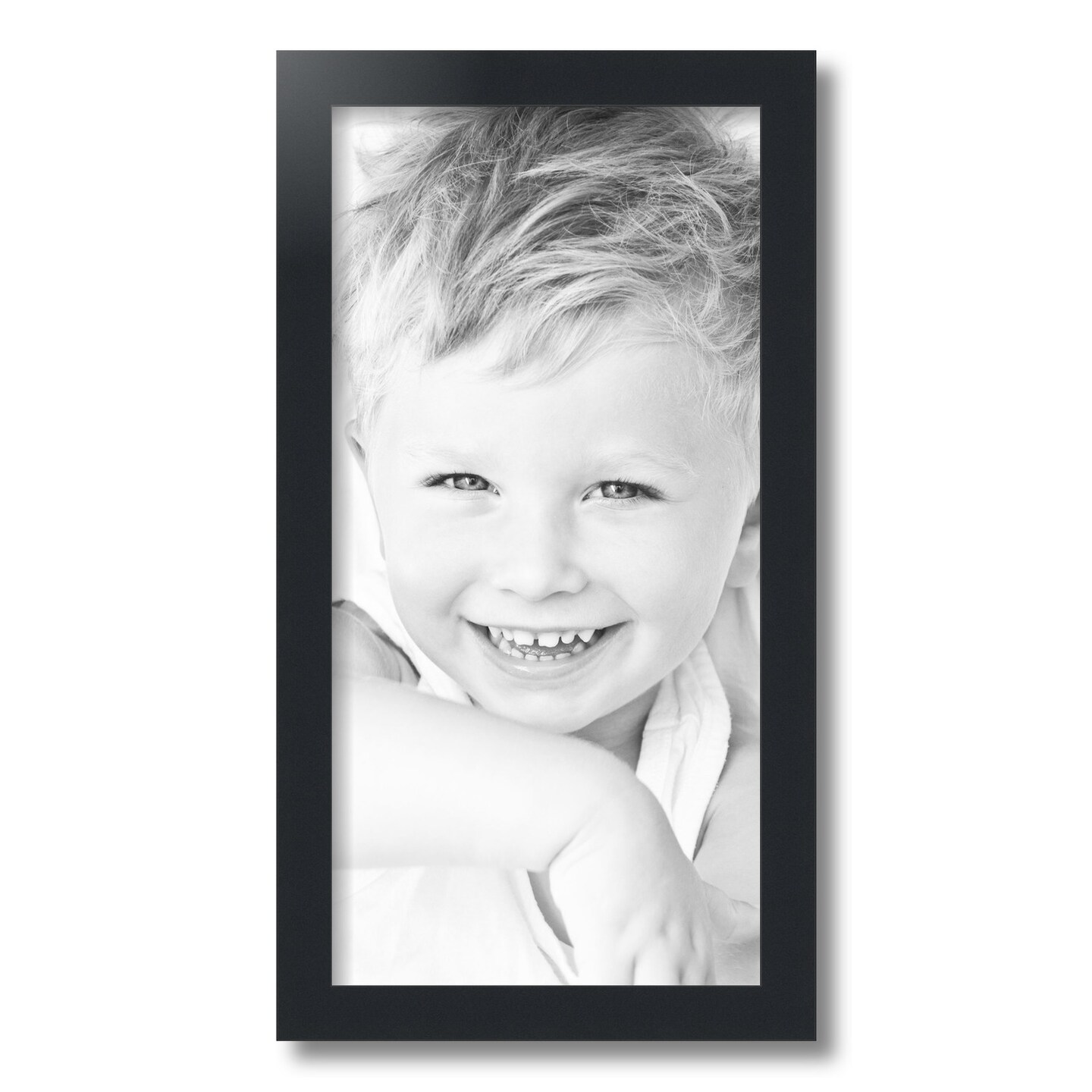 ArtToFrames 10x20 Inch Picture Frame, This 1.25 Inch Custom MDF Poster Frame is Available in Multiple Colors, Great for Your Art or Photos - Comes with Regular Glass and Corrugated (A46GL)