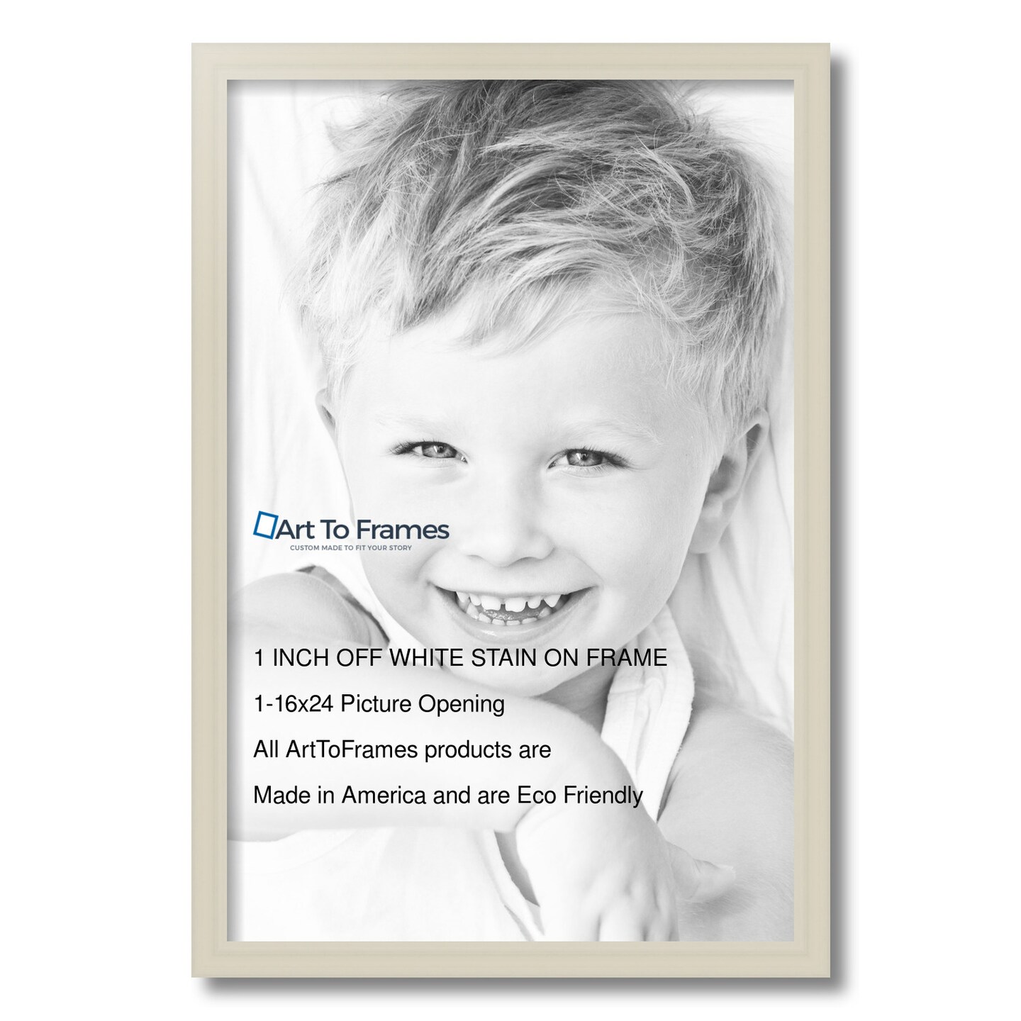 ArtToFrames 16x24 Inch Picture Frame, This 1 Inch Custom Wood Poster Frame is Available in Multiple Colors, Great for Your Art or Photos - Comes with 060 Plexi Glass and Corrugated Backing (A9MA)