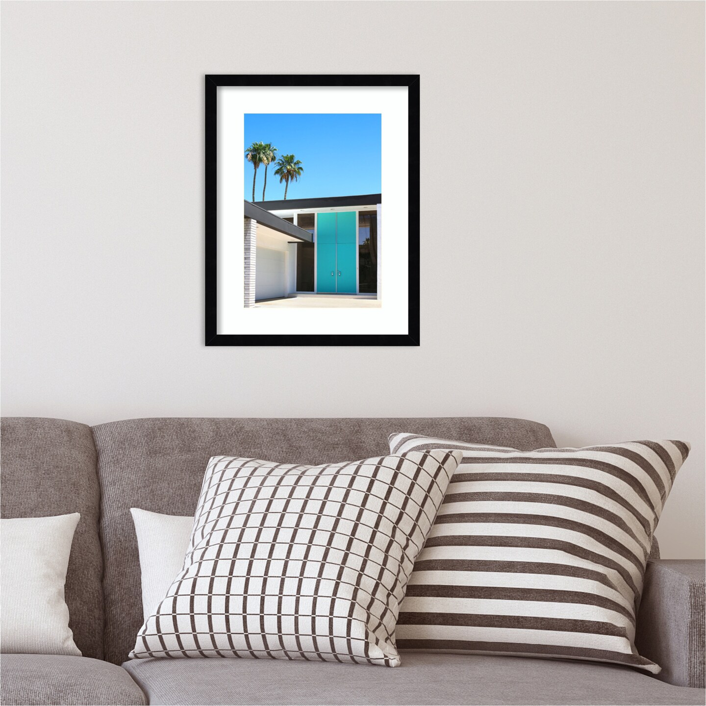 Palm Springs King by Rachel Dowd Wood Framed Wall Art Print Framed Art Michaels