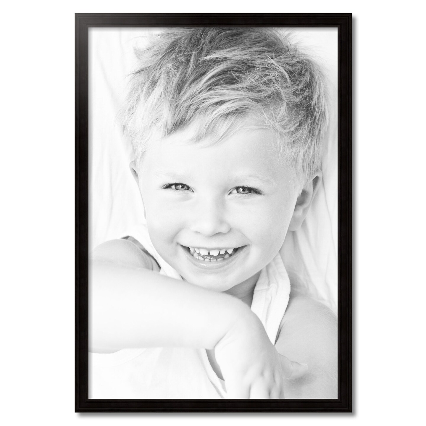 ArtToFrames 27x40 Inch Picture Frame, This 1.5 Inch Custom Wood Poster Frame is Available in Multiple Colors, Great for Your Art or Photos - Comes with 060 Plexi Glass and Corrugated Backing (A14ANJ)