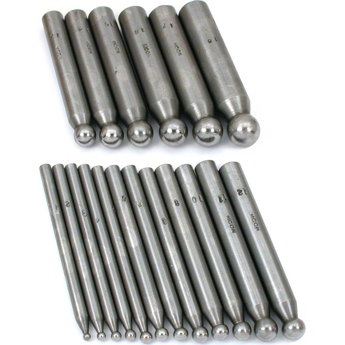 Deluxe Jewelers Punches Dapping Doming Set Of 18 Boxed