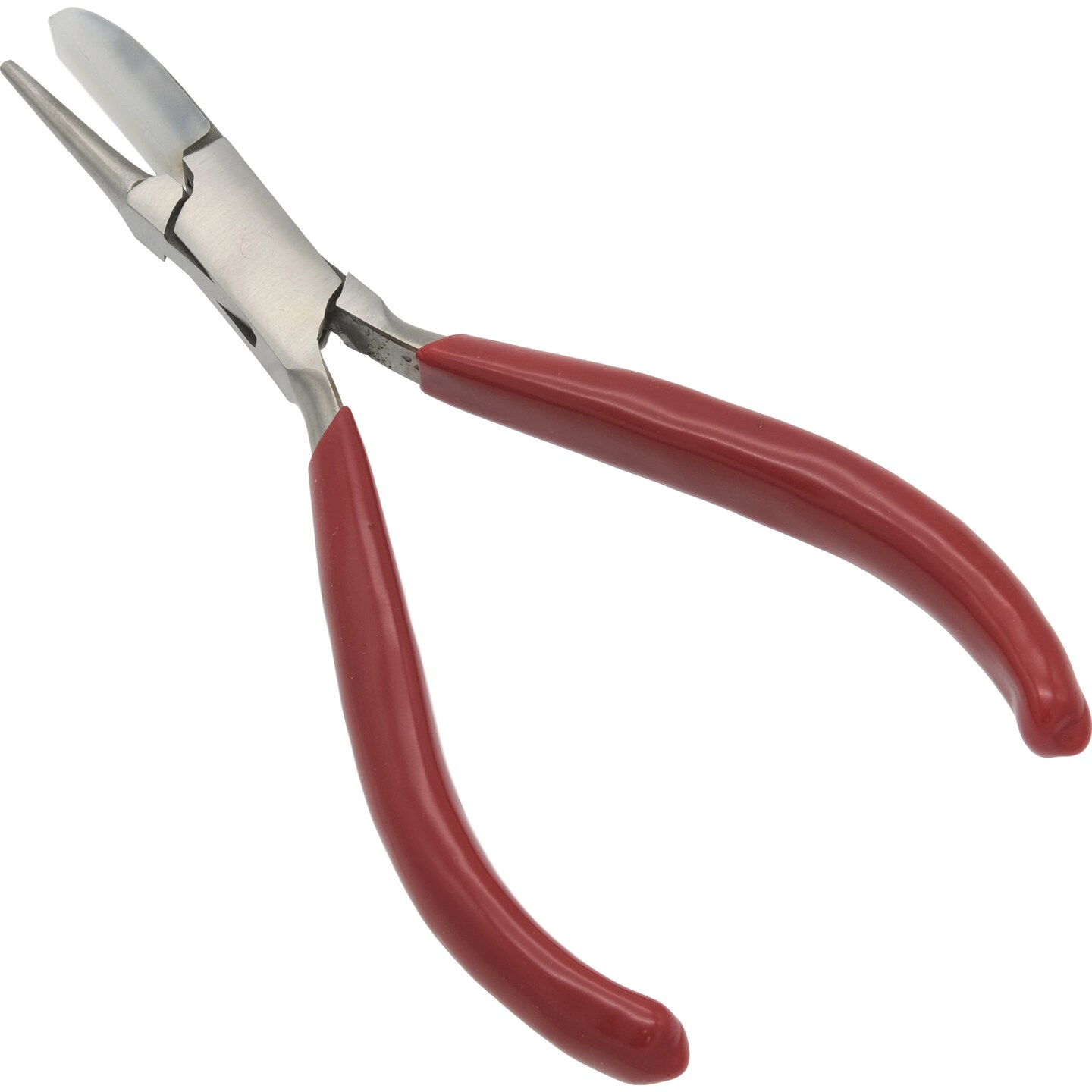 Nylon Jaw Flat &#x26; Round Nose Pliers Jewelers Beading Tools Jewelry Repair Tool