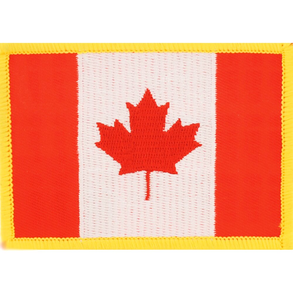 Canada Flag Patch 2 1/2&#x22; x 3 1/2&#x22;