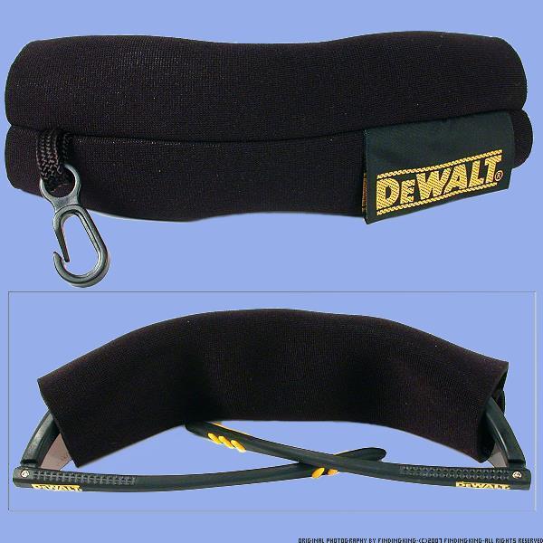 Dewalt Reinforcer Safety Glasses With Clear & Smoke 1.5X Lenses Kit 2Pcs