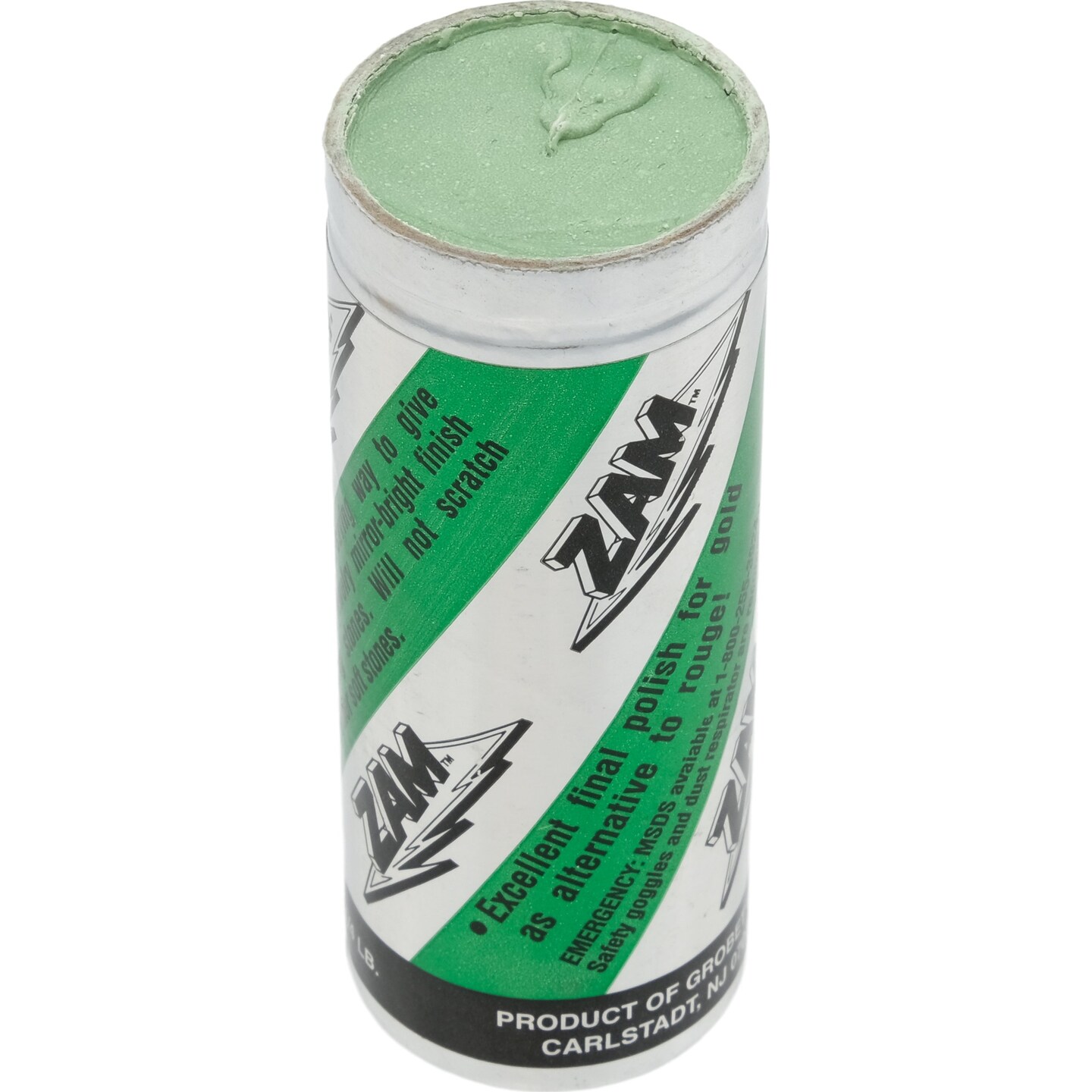 4oz Tube of ZAM Buffing Compound with 12 Polishing Wheel Brushes Jewelers Tools