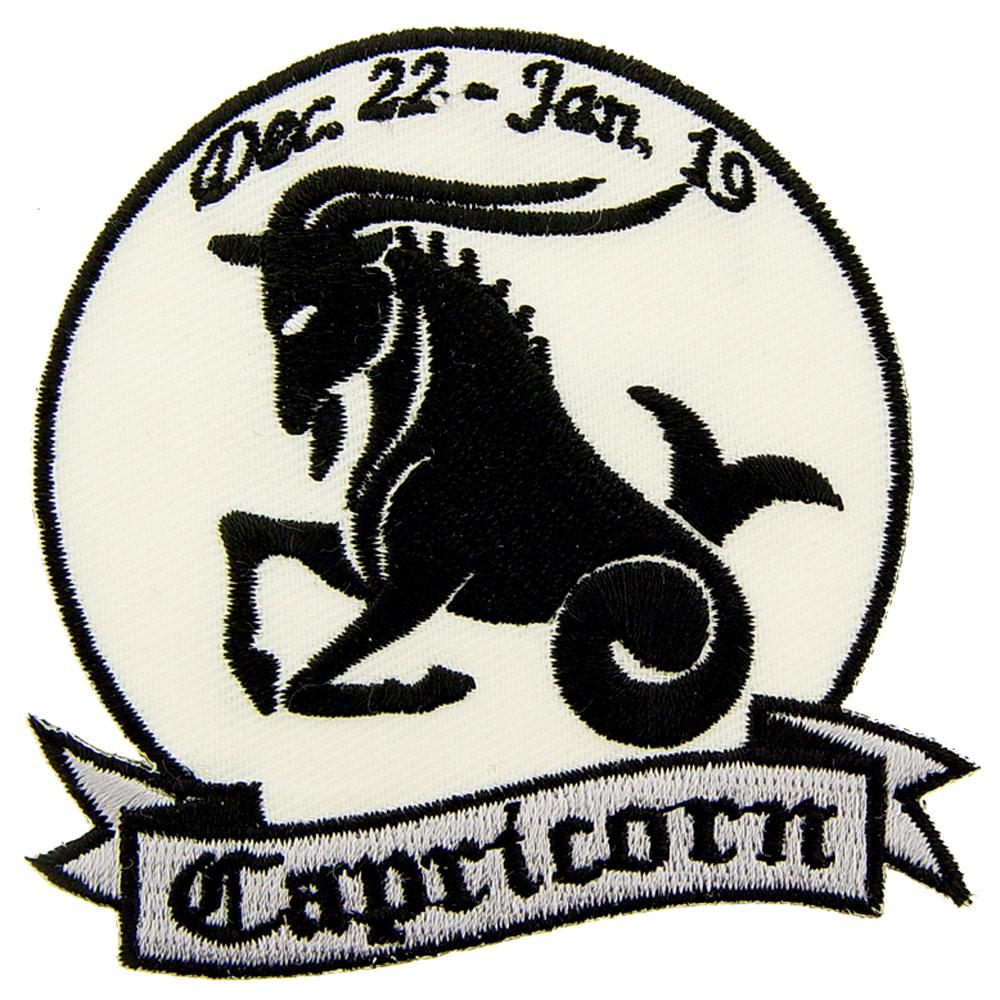 Capricorn Sign Patch 3" Appliques & Patches Michaels